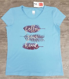 Ladies T-Shirt (LIGHT BLUE) (50 to 52)