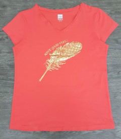 Ladies T-Shirt (DARK ORANGE) (46 to 48)