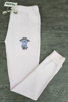 SUPERDRY Ladies Pants (LIGHT PINK) (XL)