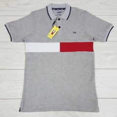 TOMMY HILFIGER  Mens T-Shirt (GRAY) (L - XL)