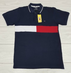 TOMMY HILFIGER  Mens T-Shirt (NAVY) (L - XL) 