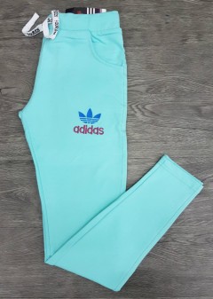 ADIDAS Ladies Pants (BLUE - GREEN) (S - M - L - XL) 