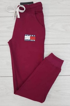 TOMMY HILFIGER Ladies Pants (MAROON) (XS - S - M - L - XL)