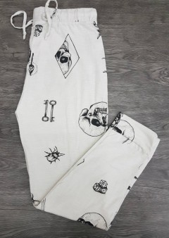 OVS Ladies Pants (WHITE) (L)