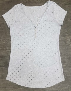 HM Ladies T-Shirt (LIGHT GRAY) (M)