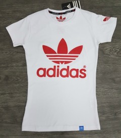 ADIDAS Ladies T-Shirt (WHITE) (S - M - L - XL)