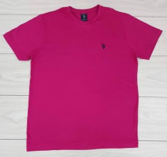 U.S. POLO ASSN Mens T-Shirt (PINK) (S - M - XXL)