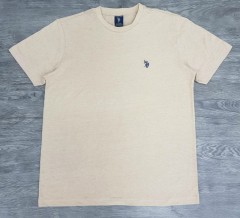 U.S. POLO ASSN Mens T-Shirt (LIGHT PINK) (S - L)