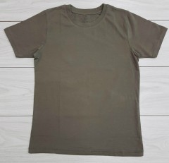 BASIC Ladies T-Shirt (DARK GREEN) (L)