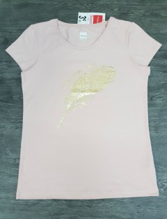 BASICS Ladies T-Shirt (PINK) (XXS - XS - S - M - L - XL - XXL)