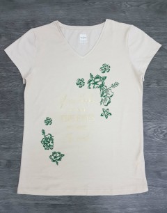 BASICS Ladies T-Shirt (PINK) (XXS - XS - S - M - L - XL - XXL)