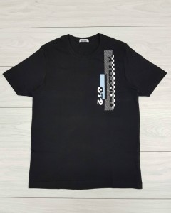 THREEGUN Mens T-Shirt (BLACK) (XXS - XS - S - M - L - XL - XXL)