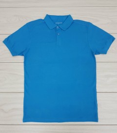 PRIMARK Mens Polo T-Shirt (BLUE) (XXS - XS - S - M - L - XL - XXL)