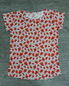 MULTIBLU Ladies T-Shirt (ORANGE) (XXS - XS - S - M - L - XL - XXL)