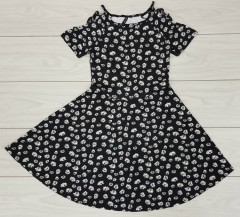 MOHITO COLLECTION Ladies Dress (BLACK - WHITE) (XS - S) 