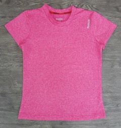 REEBOK Ladies T-Shirt (PINK) (S - M)