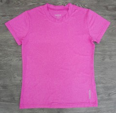 REEBOK Ladies T-Shirt (DARK PINK) (S - M)