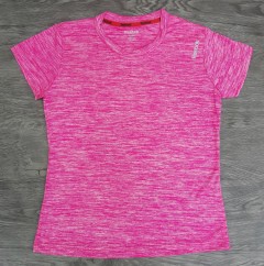 REEBOK Ladies T-Shirt (PINK) (M) 