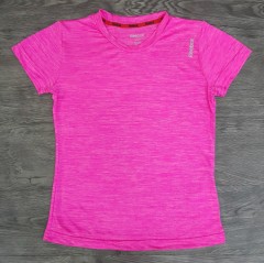 REEBOK Ladies T-Shirt (PINK) (S - M)