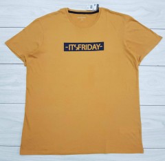 INEXTENSO Mens T-Shirt (DARK ORANGE) (XL - XXL)