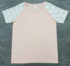 HM Ladies T-Shirt (LIGHT PINK) (S)