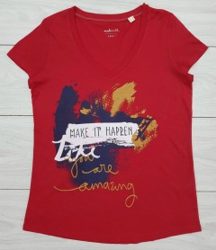 HM Ladies T-Shirt (RED) (XS - XL)