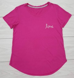 Ladies T-Shirt (PINK) (XL)