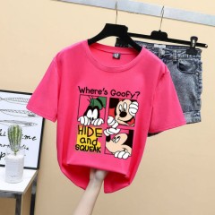 GENERIC Ladies T-Shirt (PINK) (XXS - XS - S - M - L - XL - XXL)