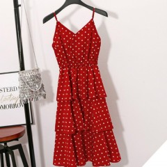 GENERIC Ladies Dress (RED) (S - M - L)