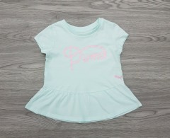 PUMA Girls T-Shirt (LIGHT BLUE) (2 Months to 6 Years)