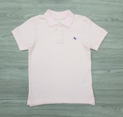 L.O.G.G Boys Polo Shirt (LIGHT PINK) (3 to 4 Years)