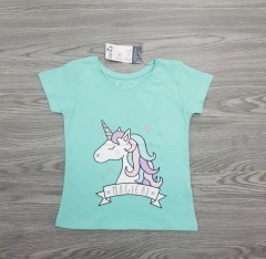 PRIMARK Girls T-Shirt (LIGHT BLUE) (1 to 8 Years)