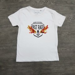 TAMNOON Boys T-Shirt (WHITE) (6 to 14 Years)