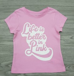 PRIMARK Girls T-Shirt (PINK) (18 Months to 6 Years) 
