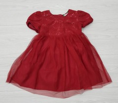 GENERIC Girls Dress (RED) (6 Months to 14 Years)