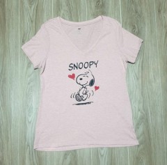 DIP Ladies T-Shirt (LIGHT PINK) (M - XL - XXL - 3XL)