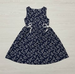 BPC Girls Dress (NAVY) (8 to 13 Years)