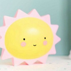 GENERIC Creative Sun Night Light (YELLOW&PINK)