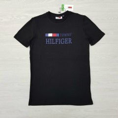TOMMY HILFIGER Mens T-Shirt (BLACK) (S - M - L - XL)