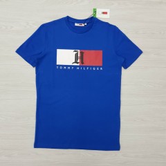 TOMMY HILFIGER  Mens T-Shirt (BLUE) (S - M - L - XL)