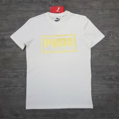 PUMA Mens T-Shirt (WHITE) (S - M - L - XL)