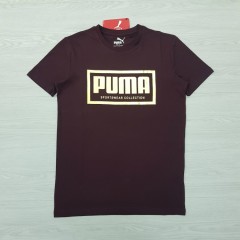 PUMA Mens T-Shirt (MAROON) (S - M - L - XL)