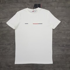 TOMMY HILFIGER Mens T-Shirt (WHITE) (S - M - L - XL) 