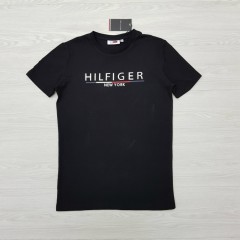 TOMMY HILFIGER Mens T-Shirt (BLACK) (S - M - L - XL)