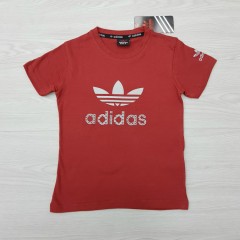 ADIDAS Boys T-Shirt (RED) (4 to 14 Years)