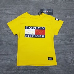 TOMMY HILFIGER Boys T-Shirt (YELLOW) (1 to 10 Years)