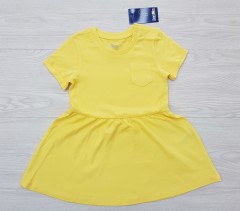 LUPILU Girls Dress (YELLOW) (18 Months to 6 Years)