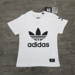 ADIDAS Boys T-Shirt (WHITE) (1 to 10 Years)