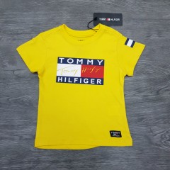 TOMMY HILFIGER Boys T-Shirt (YELLOW) (1 to 10 Years)