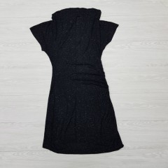 BLUE MOTION Ladies Dress (BLACK) ( S - M - L )